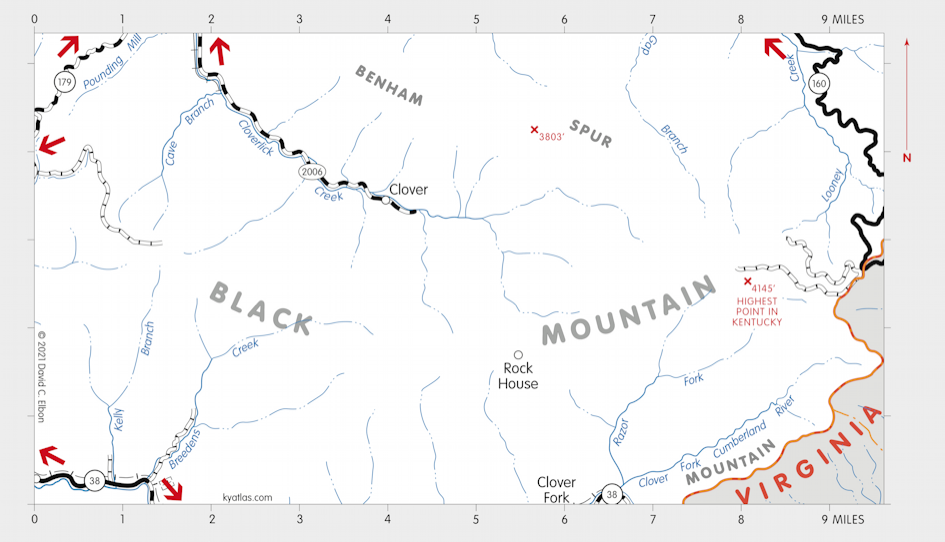 Black Mountain, Kentucky