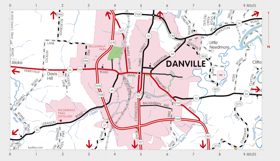 Map of Constitution Square