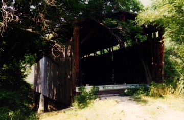 Photo of Johnson Creek Bridge circa 1997