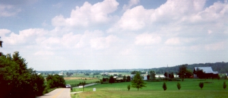 A view along KY 974 north of Goffs Corner.