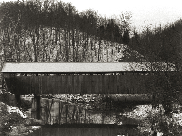 Photo of Cabin Creek covered bridge